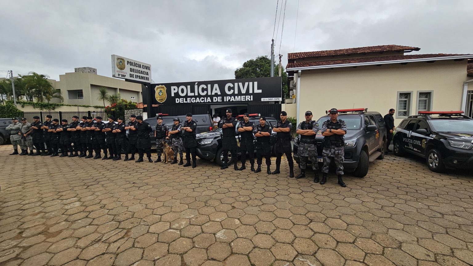 Imagem destacada do post: Sete são presos em ação contra o tráfico de drogas em Ipameri e Palmelo