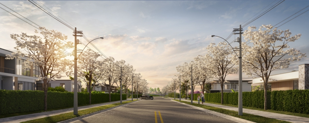 SCND 36 Boulevard Interno Casas com poste