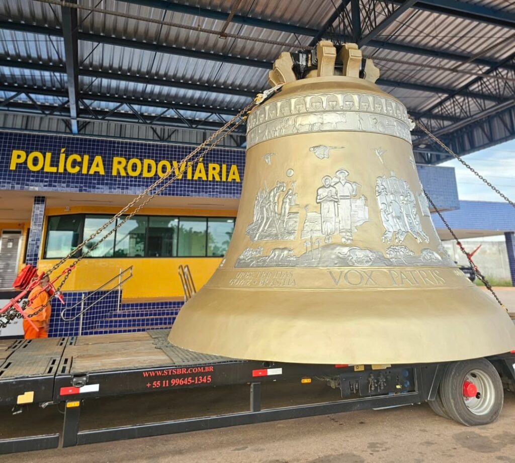 Imagem destacada do post: Confira a programação e trajeto da chegada do Sino Vox Patris em Trindade