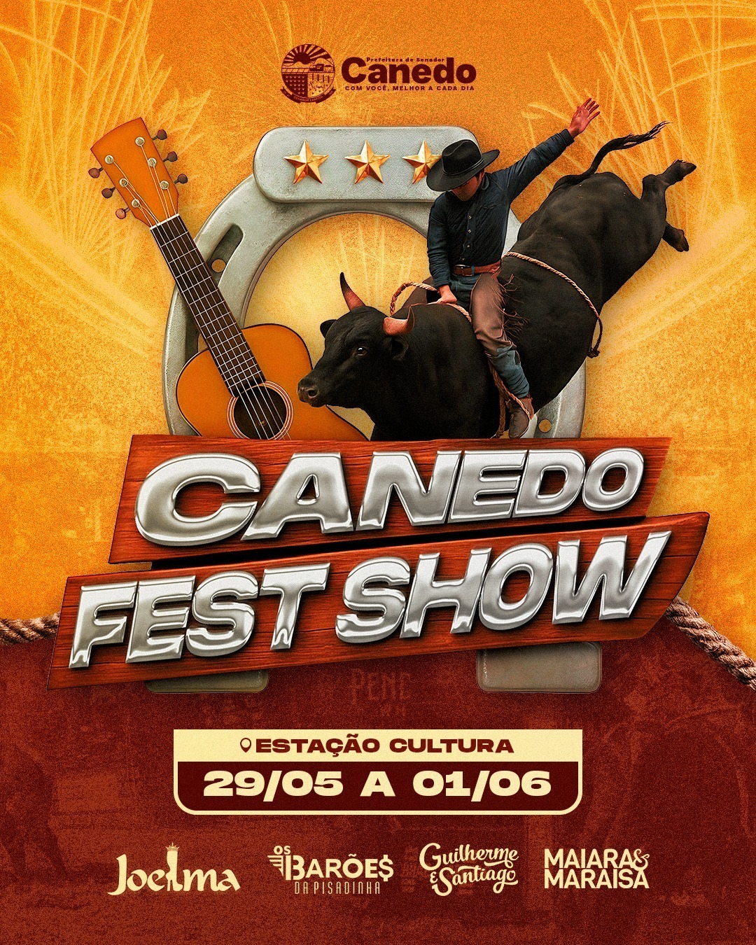 Imagem destacada do post: Prefeitura abre inscrições para comerciantes no ‘Canedo Fest Show’