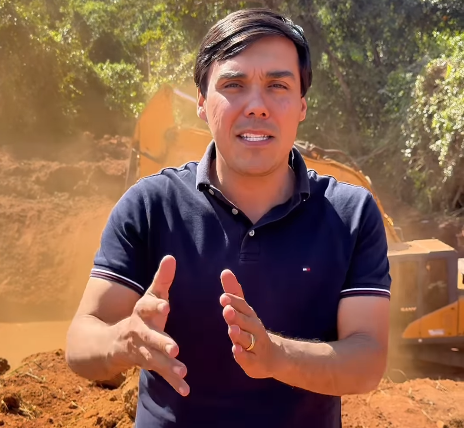 Imagem destacada do post: Zé Délio anuncia maior bueiro triplo da história de Hidrolândia