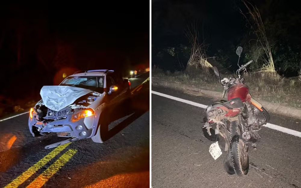 Imagem destacada do post: Acidente na GO-213, entre Caldas Novas e Ipameri, deixa dois mortos