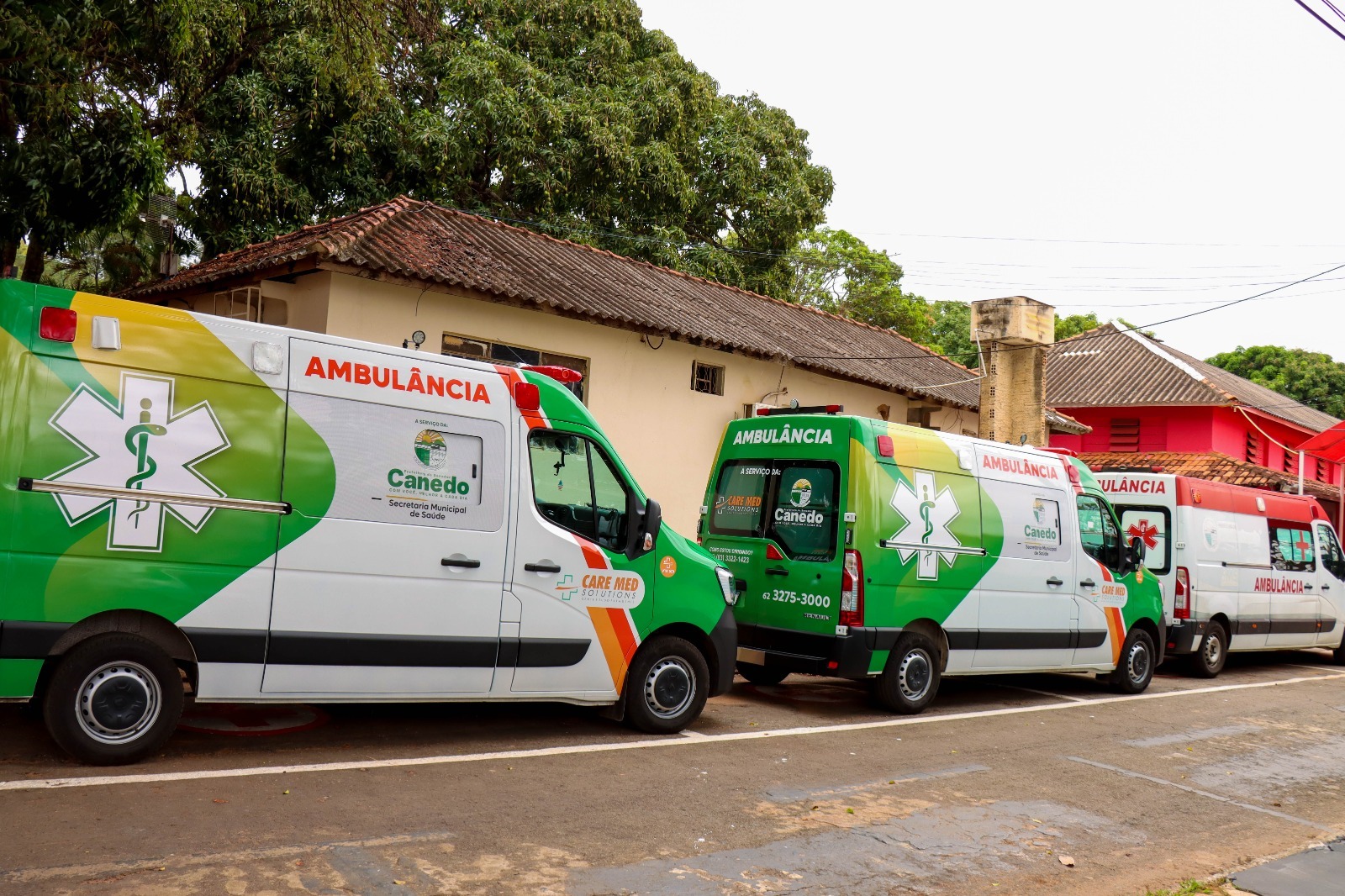 Imagem destacada do post: Senador Canedo inaugura Central de Ambulâncias para agilizar atendimento
