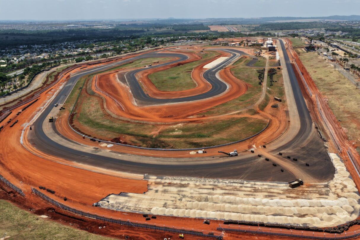 Imagem destacada do post: Obras de reforma do Autódromo de Goiânia passam dos 60%