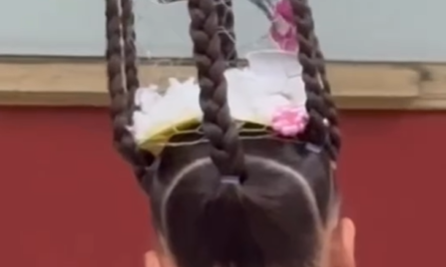 Imagem destacada do post: Mãe inova no ‘cabelo maluco’ e internet não perdoa; veja vídeo