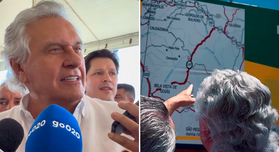Imagem destacada do post: Caiado lança obras de asfalto da GO-147 de Bela Vista de Goiás a Silvânia