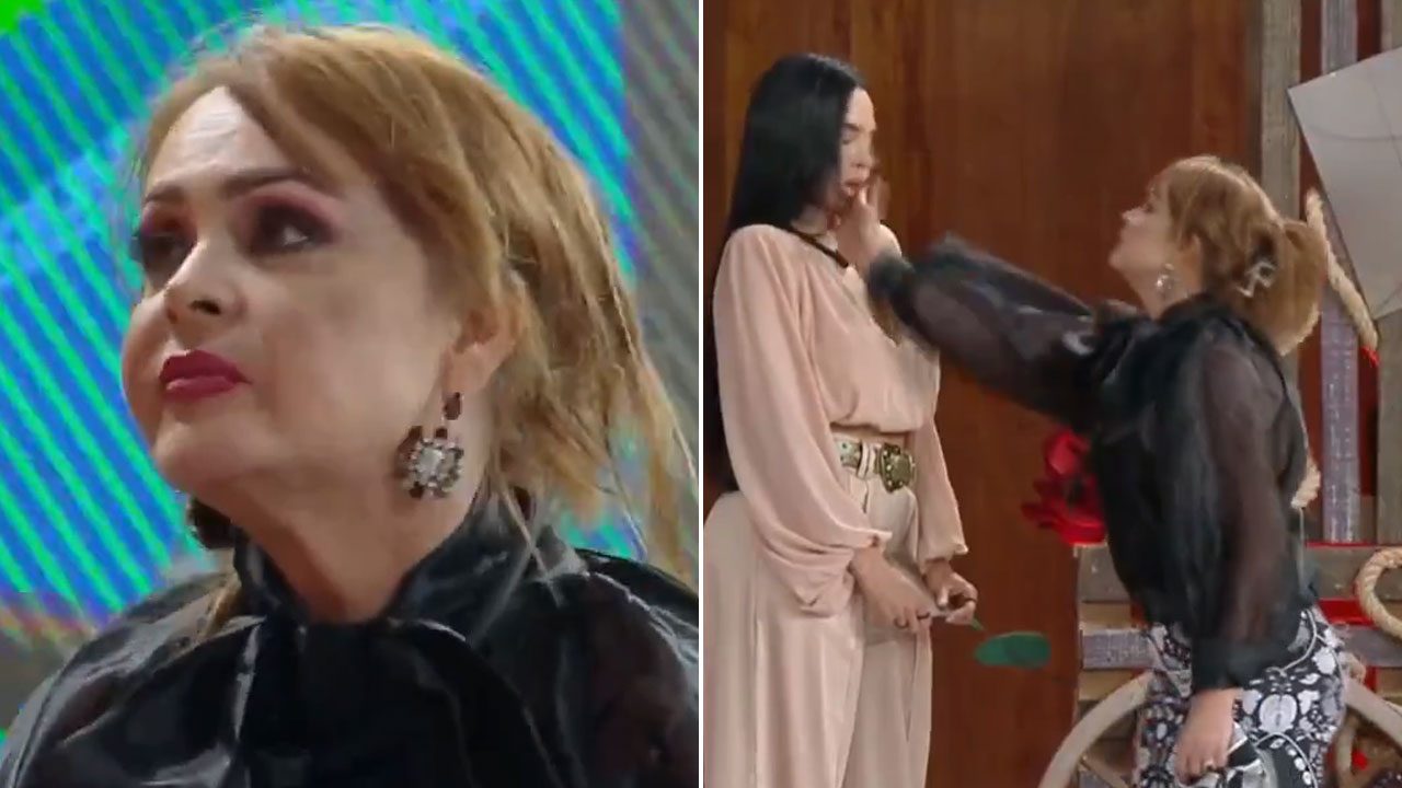 Imagem destacada do post: Gaby Spanic é expulsa após encenar tapa em protesto contra violência no reality