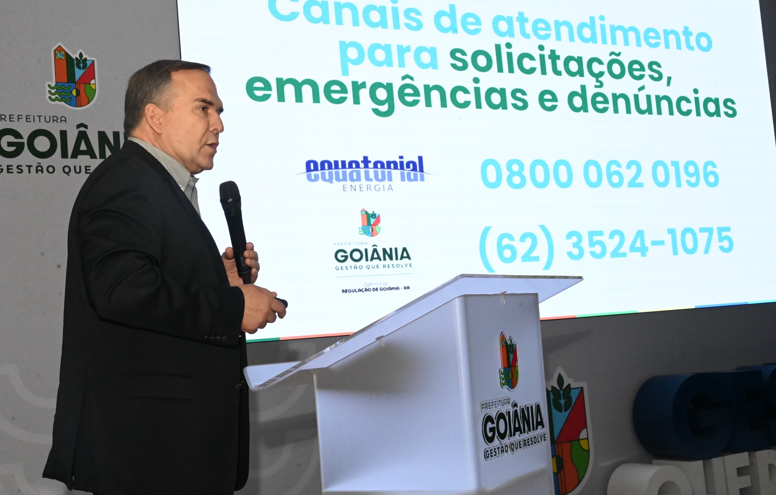 Imagem destacada do post: Mabel declara guerra contra os fios soltos em Goiânia e inicia operação