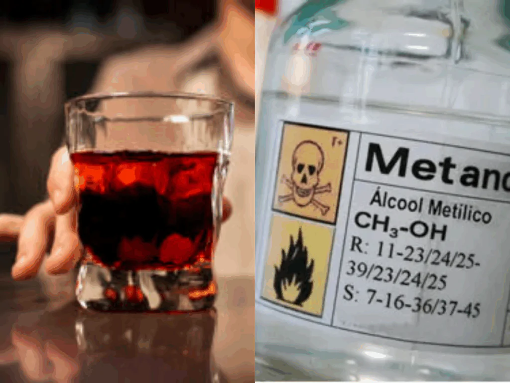 Imagem destacada do post: 1º caso de intoxicação por metanol em Goiás é investigado pela SES