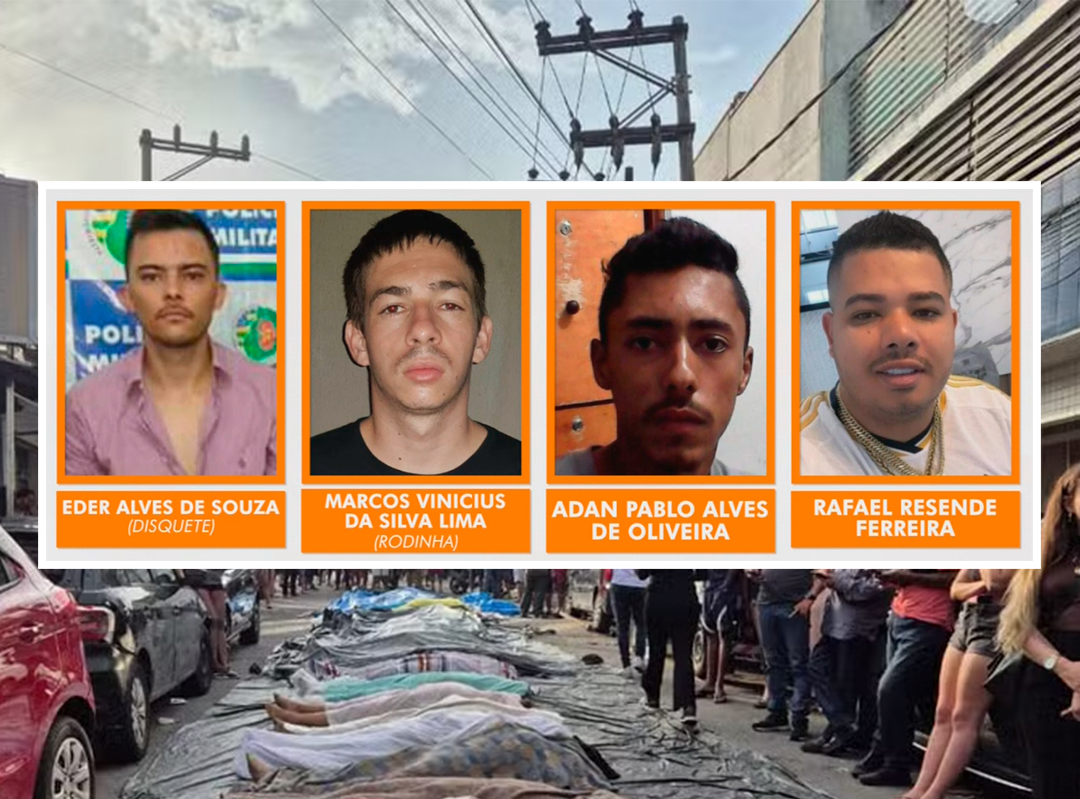 Imagem destacada do post: Quatro goianos ligados ao tráfico estão entre os mortos em operação no Rio