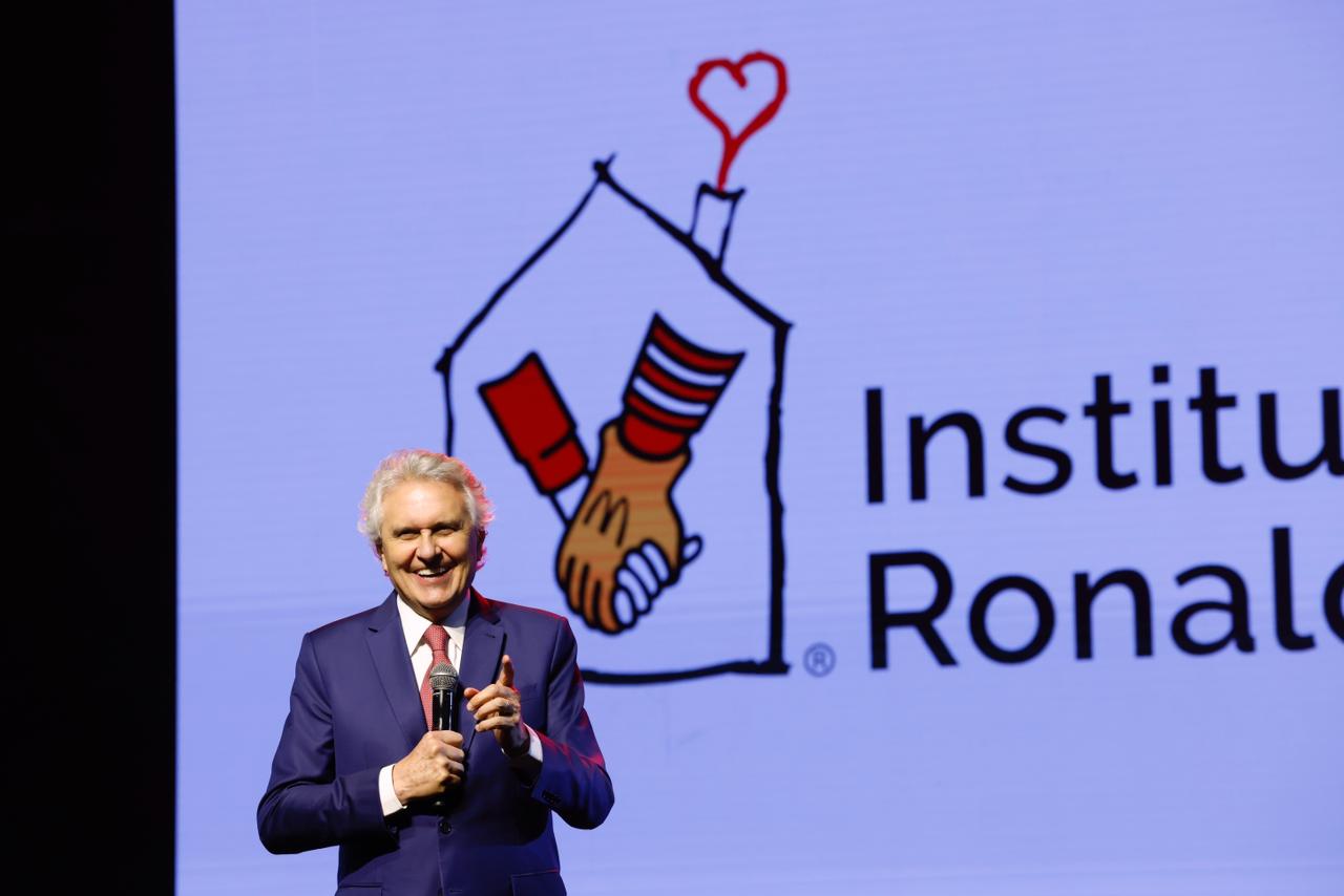 Imagem destacada do post: Goiânia terá a maior Casa Ronald Mcdonald da América do Sul, anuncia Caiado