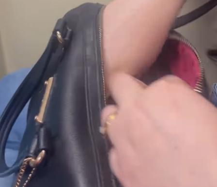 Imagem destacada do post: Mulher tira “casa” da bolsa e surpreende marido com a quantidade de coisas [vídeo]