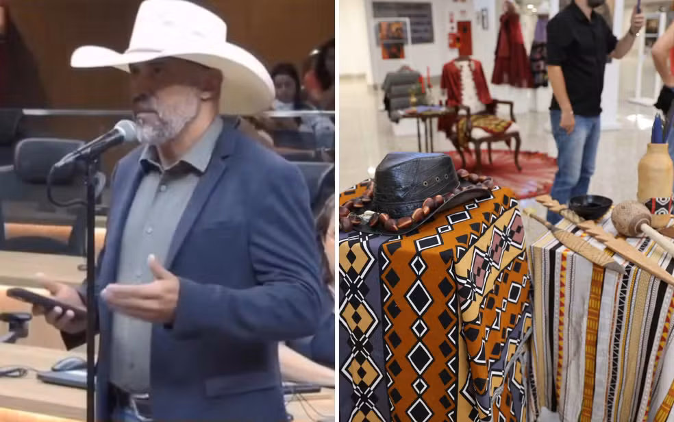 Imagem destacada do post: Deputado critica exposição com obras de na candomblé na Alego: “coisa do demônio”
