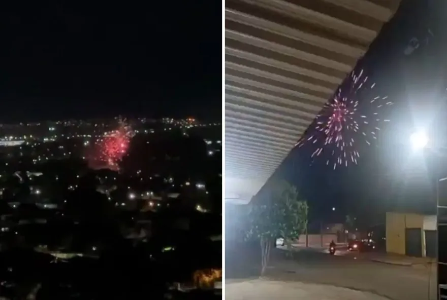 Imagem destacada do post: 32 pessoas são presas após foguetório ligado ao crime organizado, em Goiás