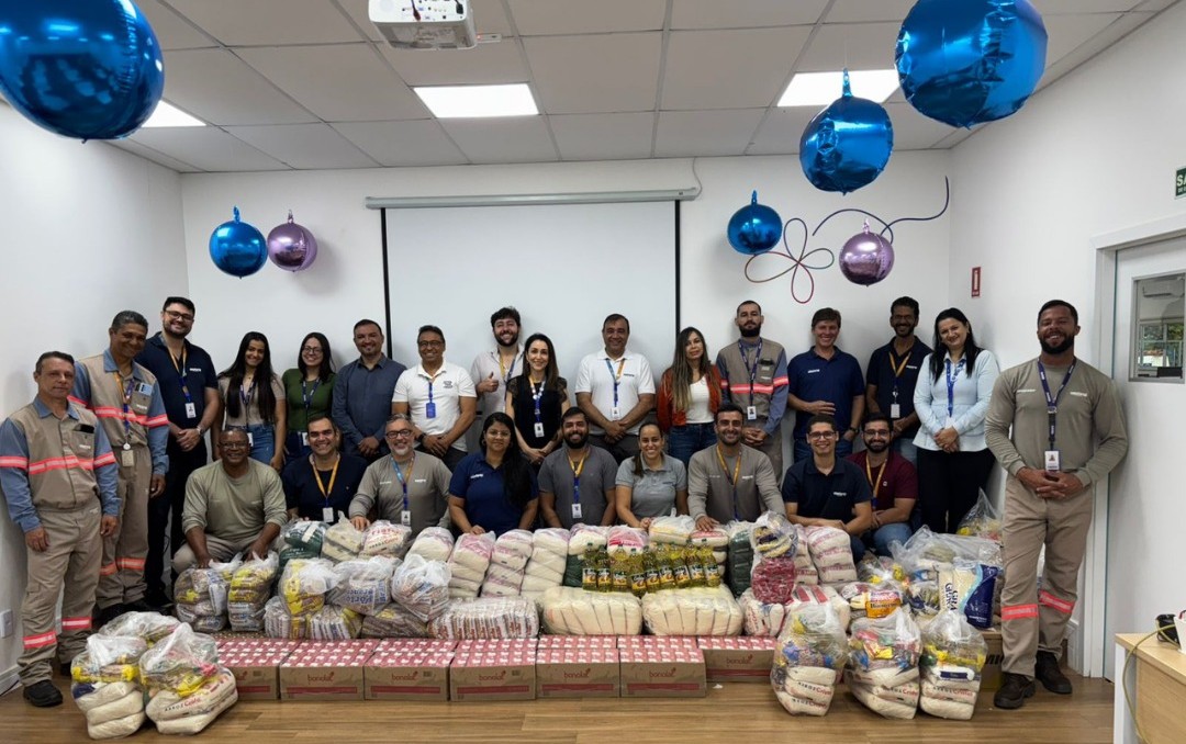 Imagem destacada do post: Instituições de Morrinhos recebem uma tonelada de alimentos em ação de Natal
