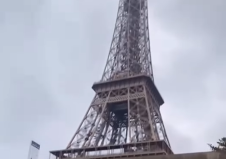 Imagem destacada do post: Pai se decepciona com a Torre Eiffel e diz que “não tem nada bonito”