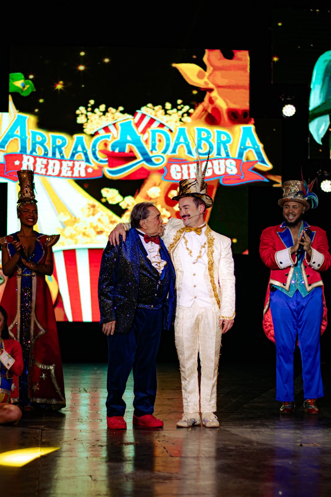 Imagem destacada do post: Dedé e Diego Hypólito estrelam “Abracadabra – Um Circo Musical”