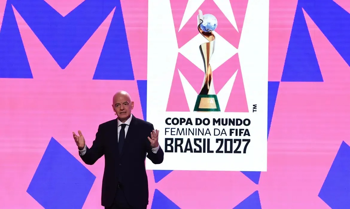 Imagem destacada do post: Brasil sediará Copa do Mundo Feminina em 2027; em pouco mais de 500 dias