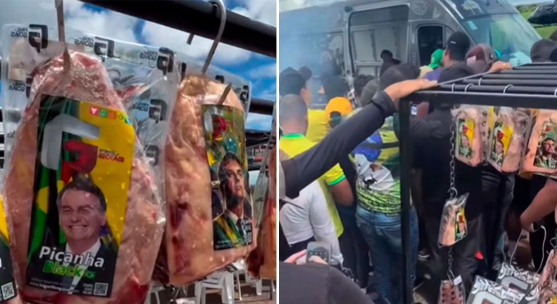 Imagem destacada do post: Frigorífico bolsonarista goiano adere à caminhada de Nikolas Ferreira até Brasília