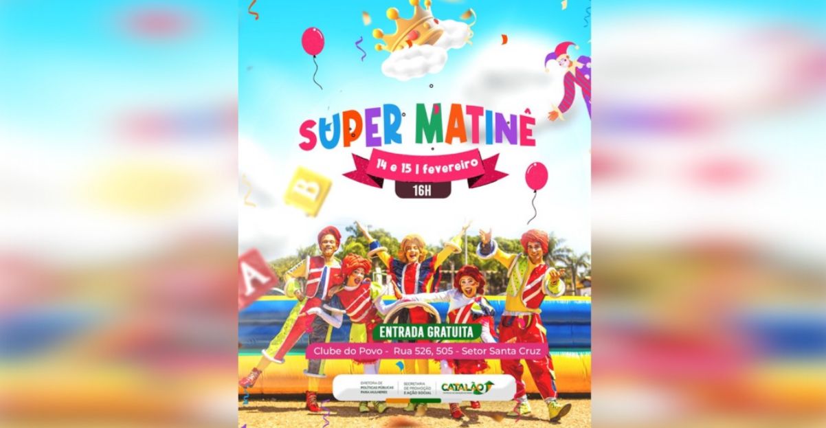 Imagem destacada do post: Catalão celebra carnaval com ‘super matinê’ e programação para toda a família