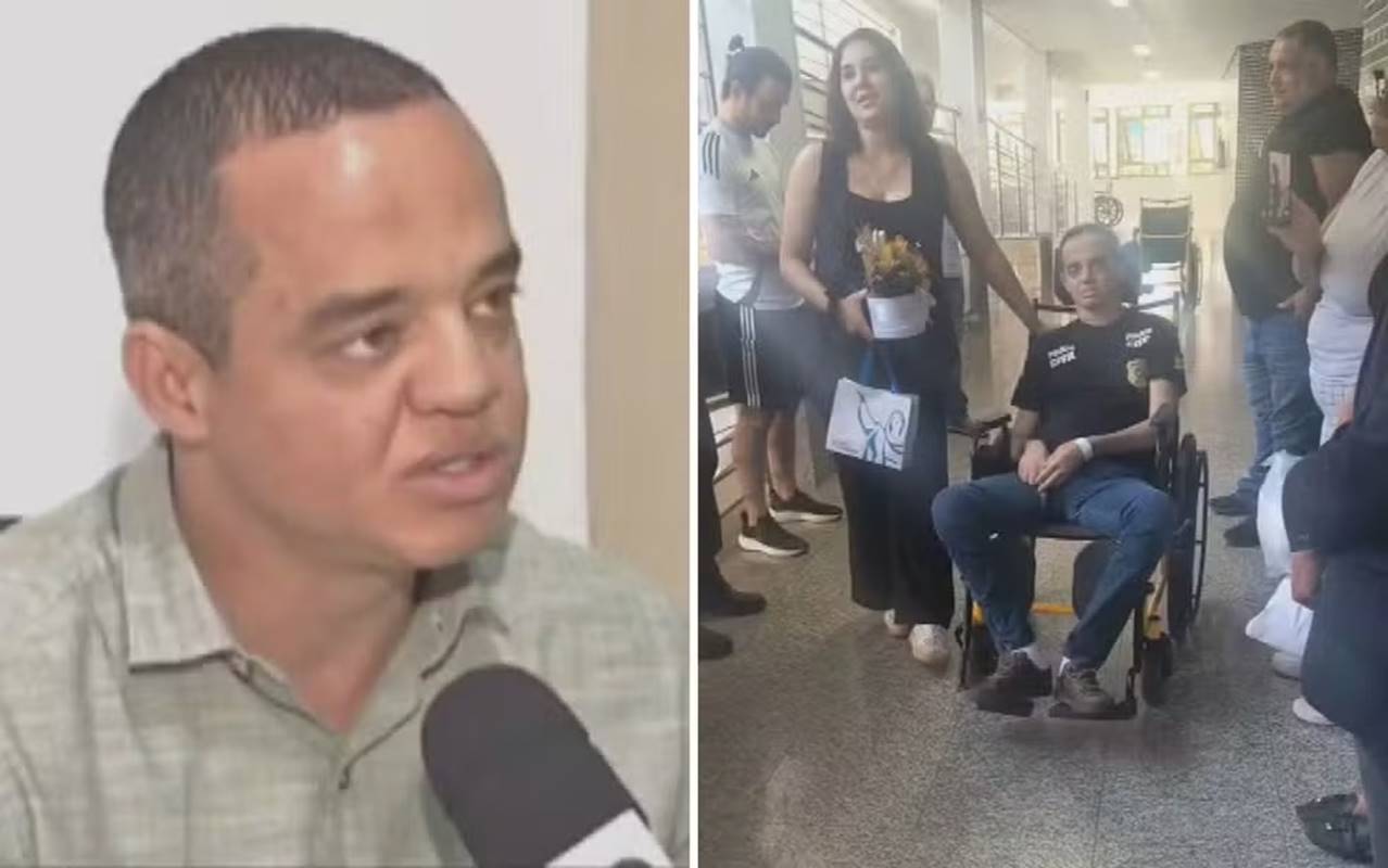 Imagem destacada do post: Delegado que sobreviveu a acidente grave é o 1º goiano a receber polilaminina