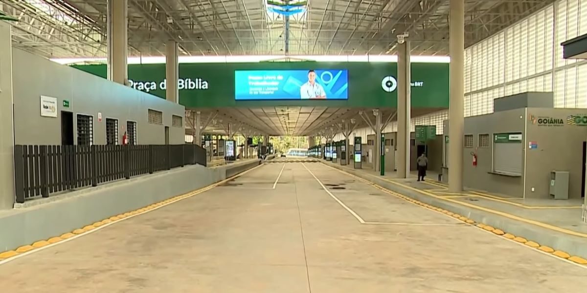 Imagem destacada do post: Homem que retornou a Goiânia após 16 anos se encanta com novo Terminal