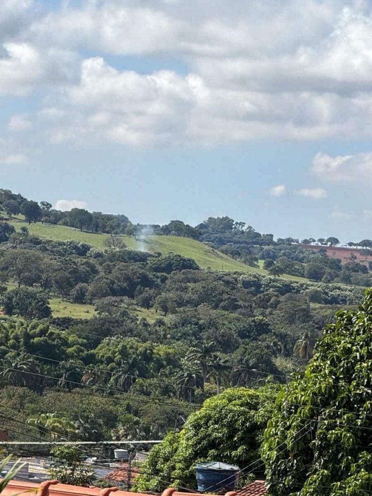 Aeronave faz pouso de emergência na zona rural de Trindade; veja vídeos 1 aviao 2