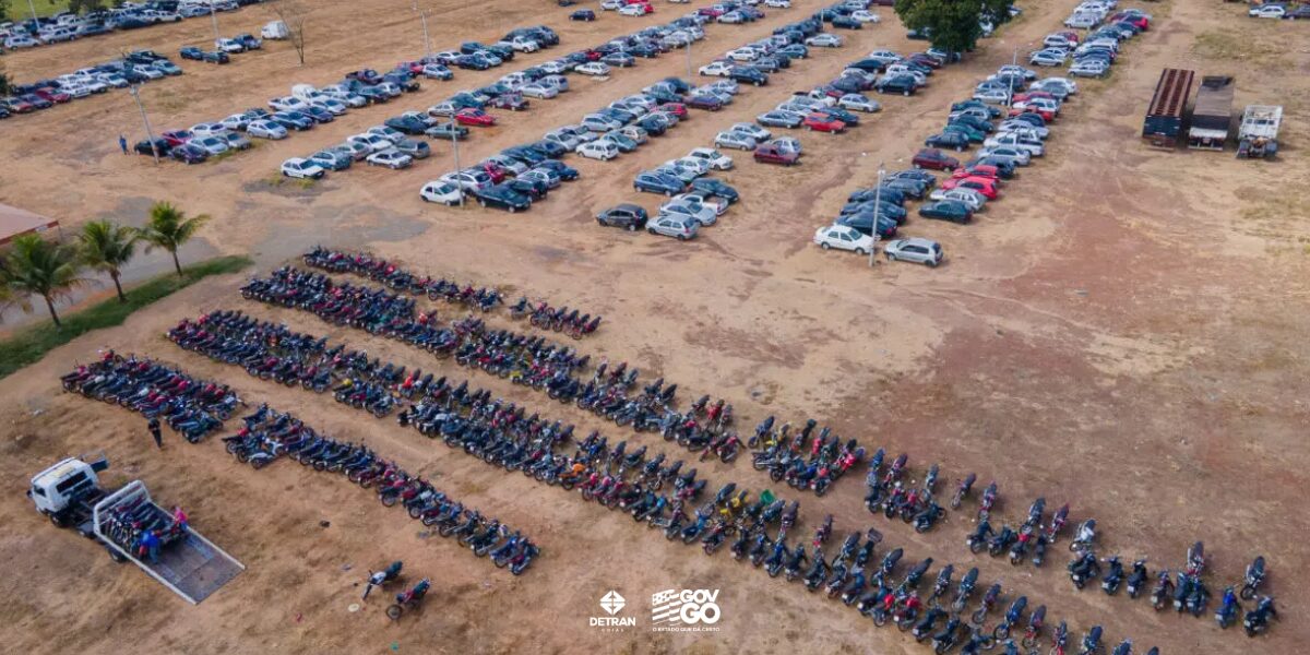 Imagem destacada do post: Detran Goiás realiza leilão de veículos no dia 10 de abril; clique e saiba mais