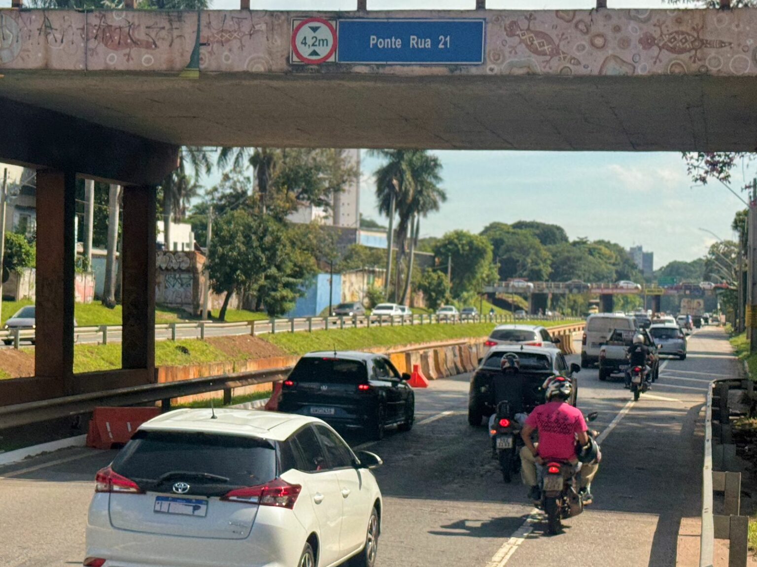 Imagem destacada do post: Marginal Botafogo tem trecho interditado para obras; veja desvios
