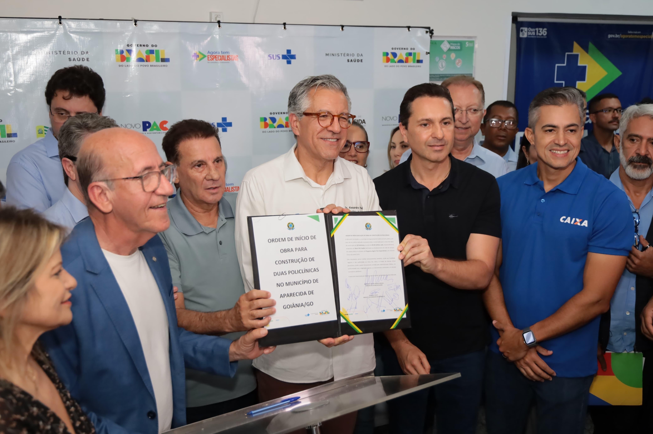 Padilha inaugura melhorias no HMAP e assina ordem de serviço para a construção de duas policlínicas em Aparecida 