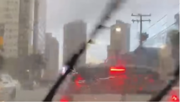 Chove em Goiânia na tarde desta segunda-feira (18/05); veja previsão do tempo