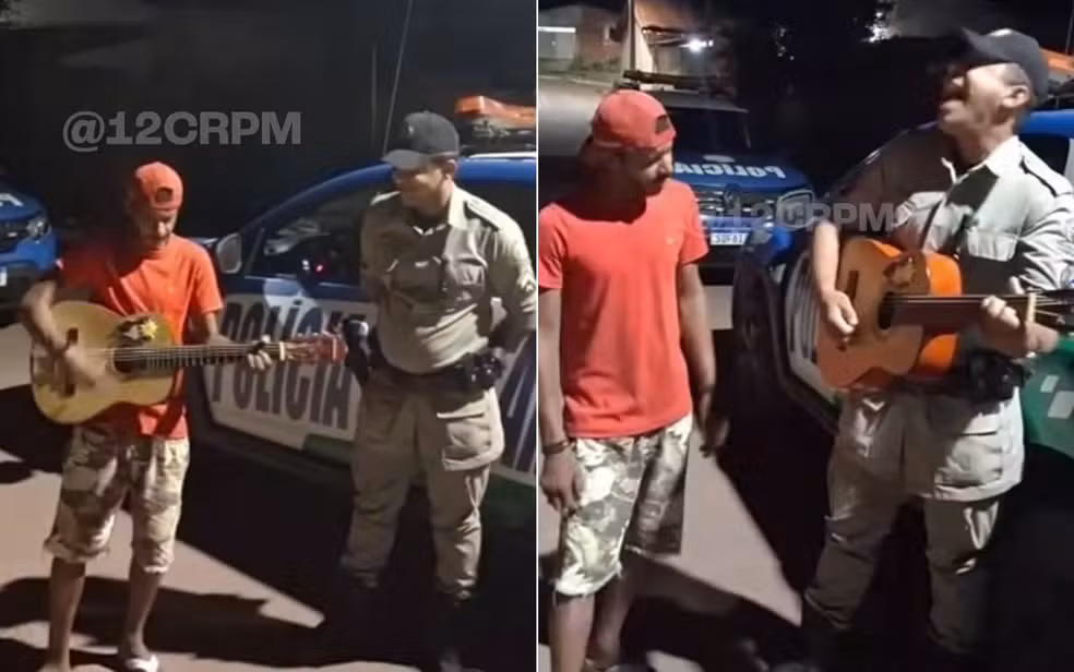 Imagem destacada do post: Abordagem policial no interior de Goiás vira ‘show sertanejo’; veja vídeo