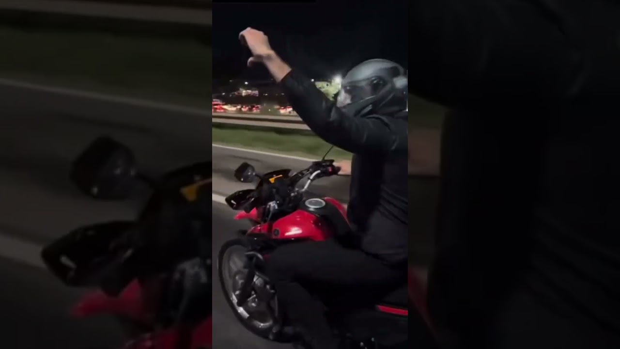 Imagem destacada do post: VÍDEO: Henrique e Juliano vão embora de moto após show no Serra Dourada