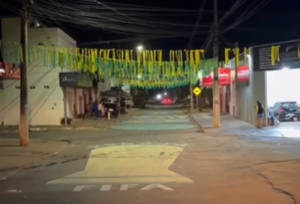 VÍDEO: Moradores resgatam tradição das ruas pintadas para a Copa em Goiânia