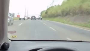 Motorista diverte internet ao mostrar ‘curiosidade’ no fluxo do trânsito de Goiânia