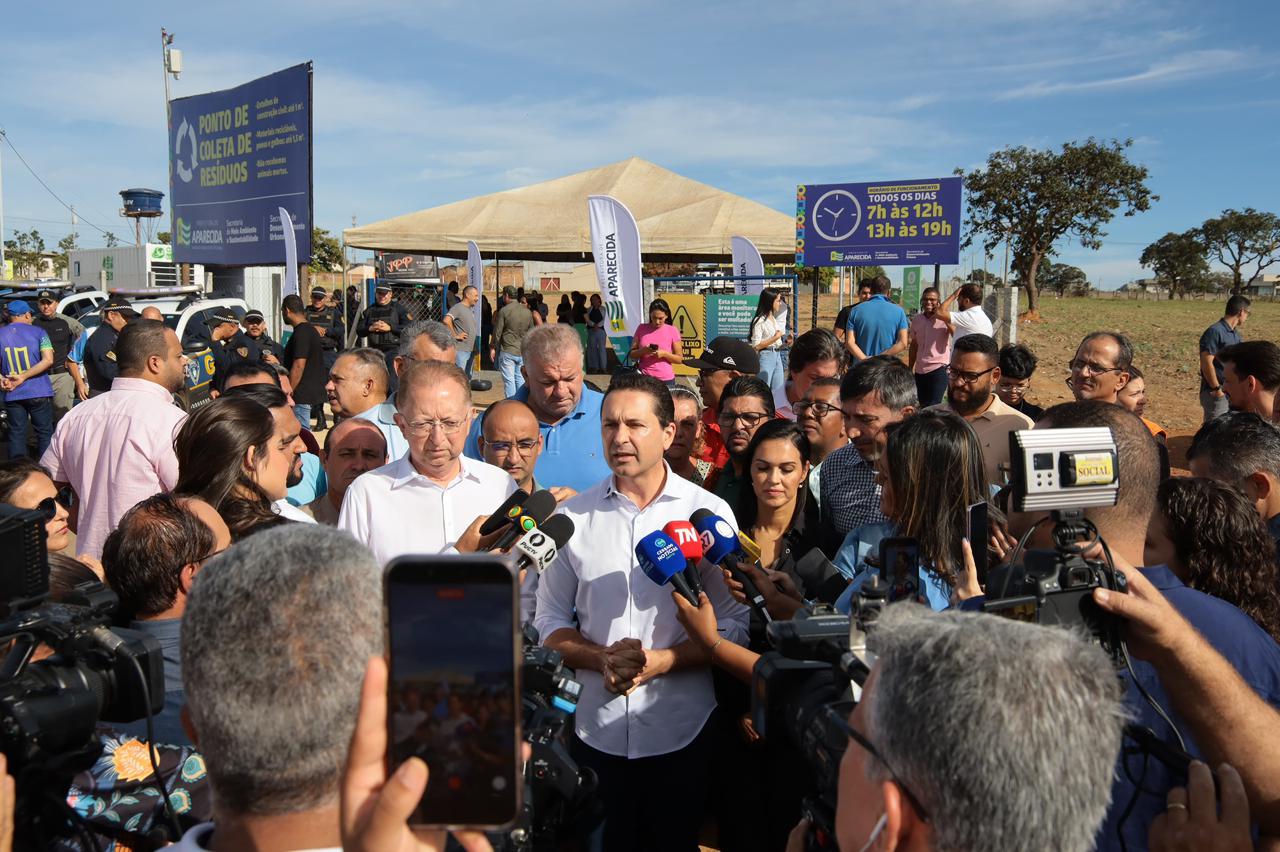 Aparecida de Goiânia ganha primeiro ponto público para descarte de entulhos e recicláveis