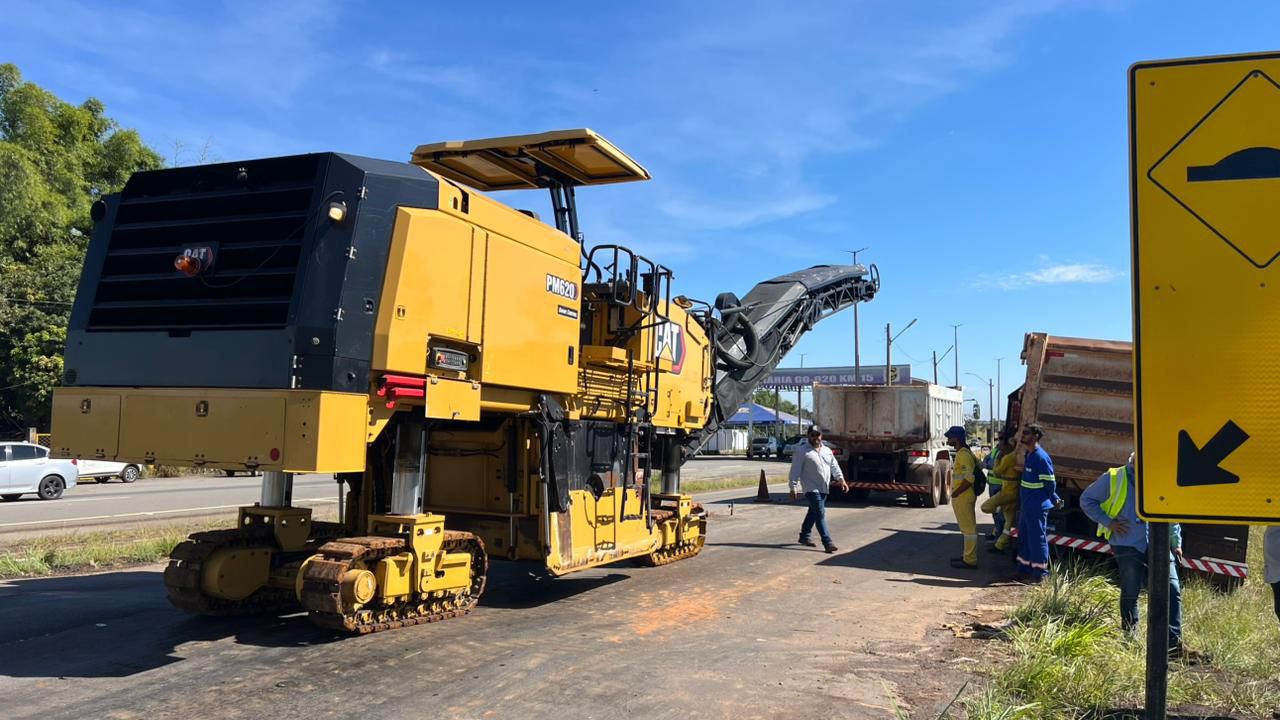 Goinfra inicia restauração da GO-020, no sentido Bela Vista-Goiânia