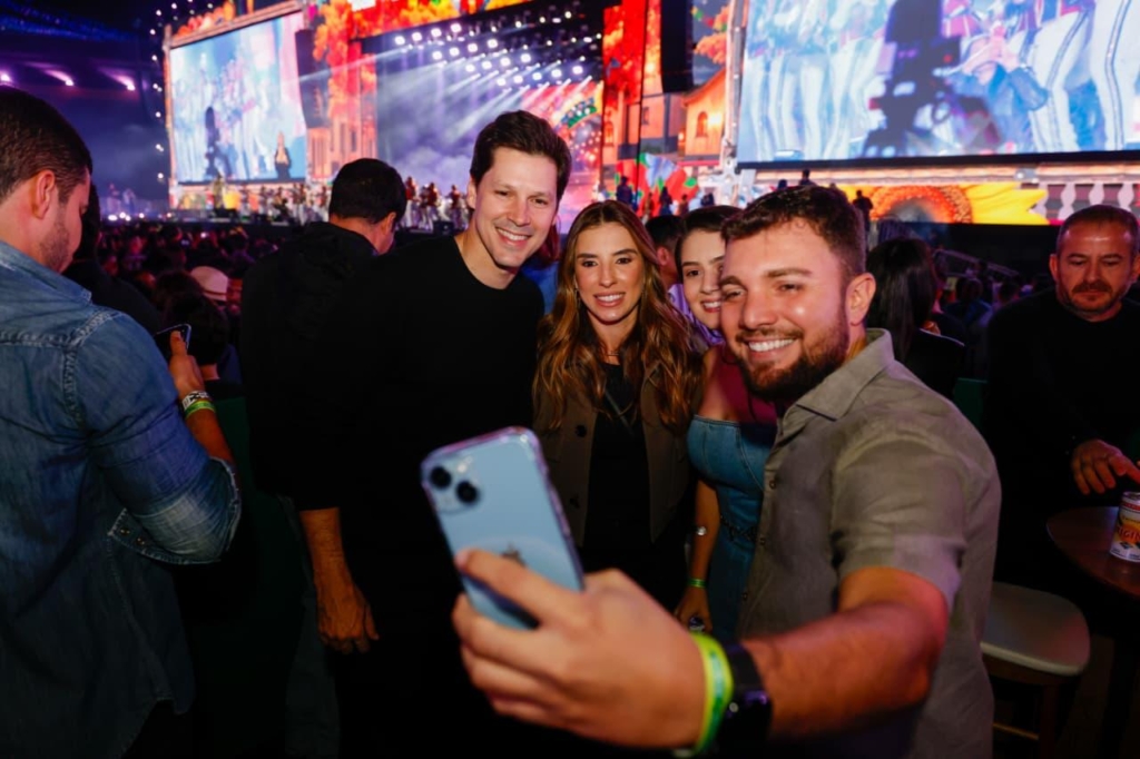 Daniel Vilela e Iara Vilela no Arraia do Bem 2026 Secom