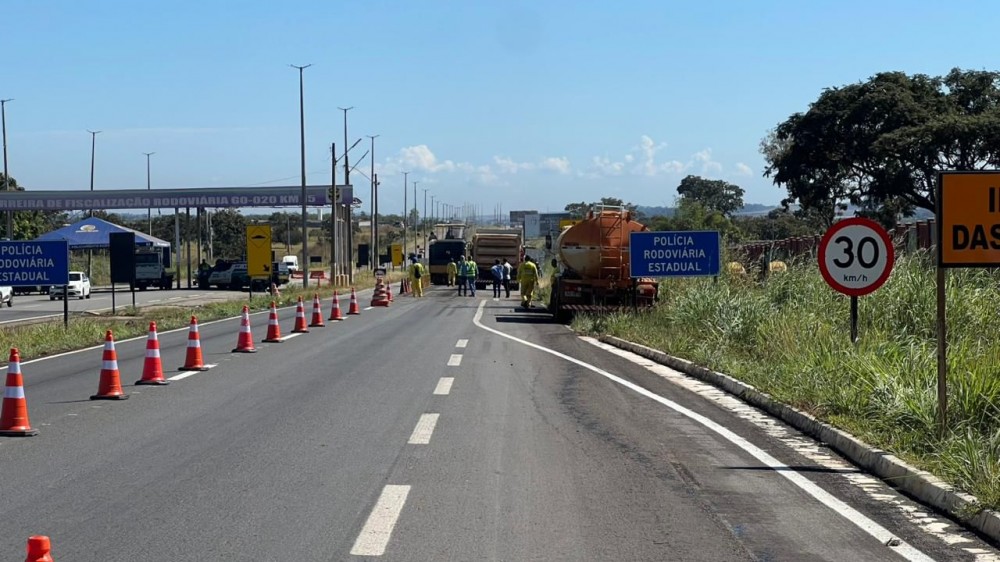 Goinfra inicia restauração da GO-020, no sentido Bela Vista-Goiânia 1 INTERNA GO 020 0506