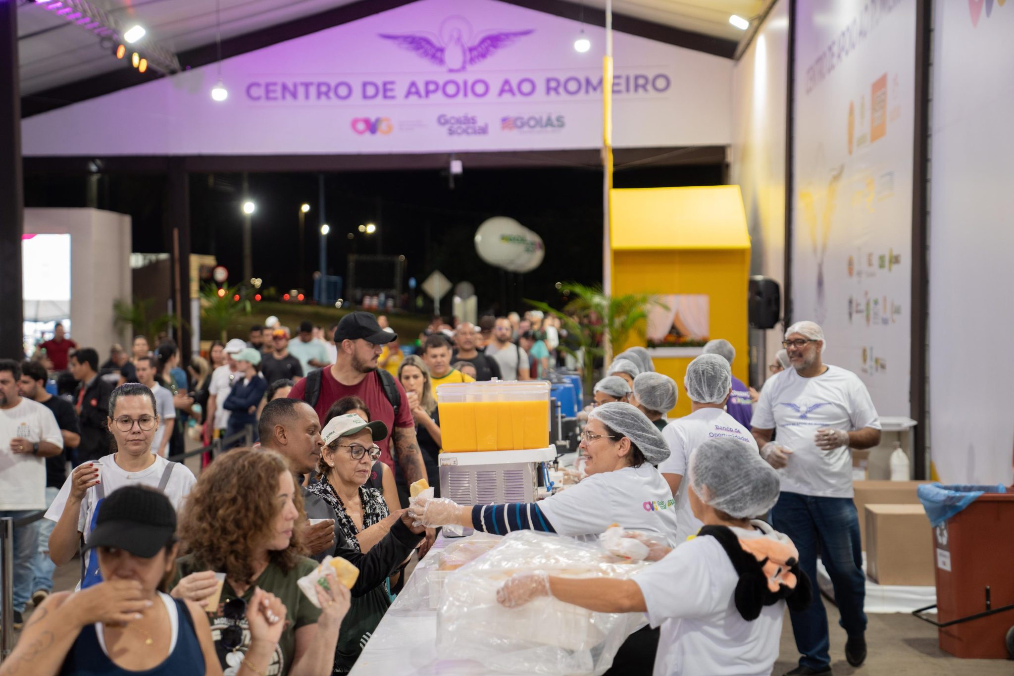 Centro de Apoio ao Romeiro vai funcionar 24 horas durante Romaria