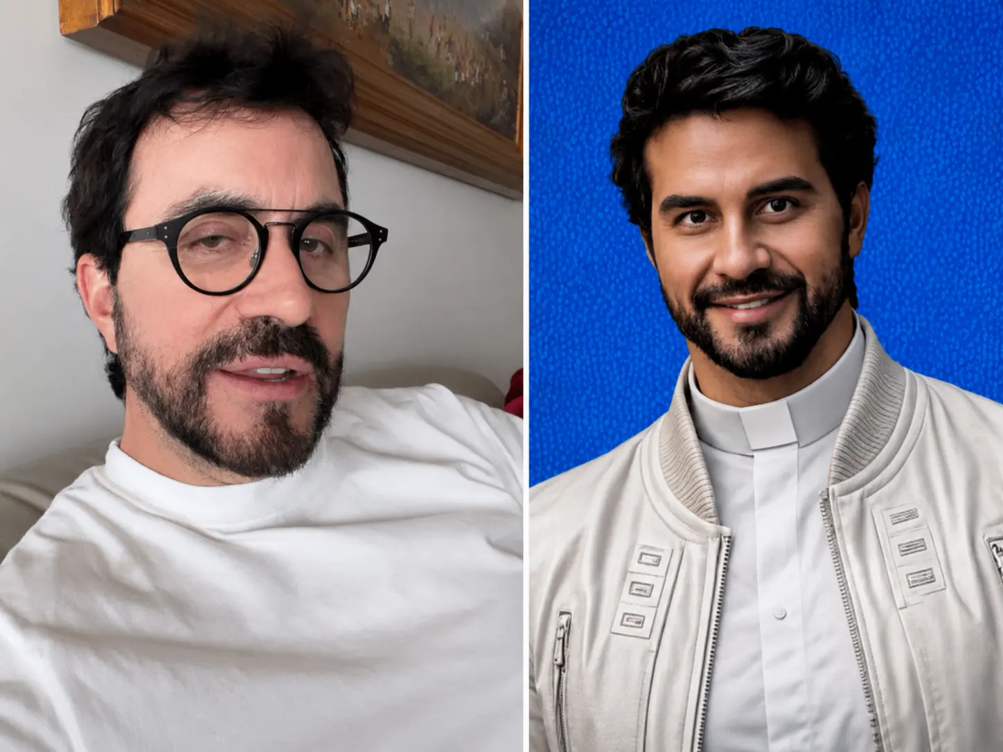 Pe. Fábio de Melo brinca com cartaz feito por IA para seu show: “Quem fez essa desgraceira?”