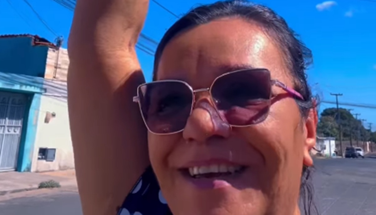 Imagem destacada do post: Mulher improvisa proteção contra linhas de pipa e viraliza nas redes