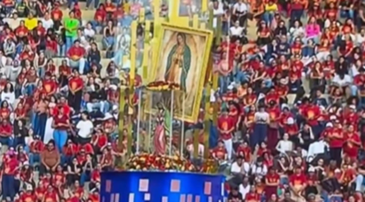 Quadro de Nossa Senhora de Guadalupe cai e irmã reage: ‘É um milagre!’