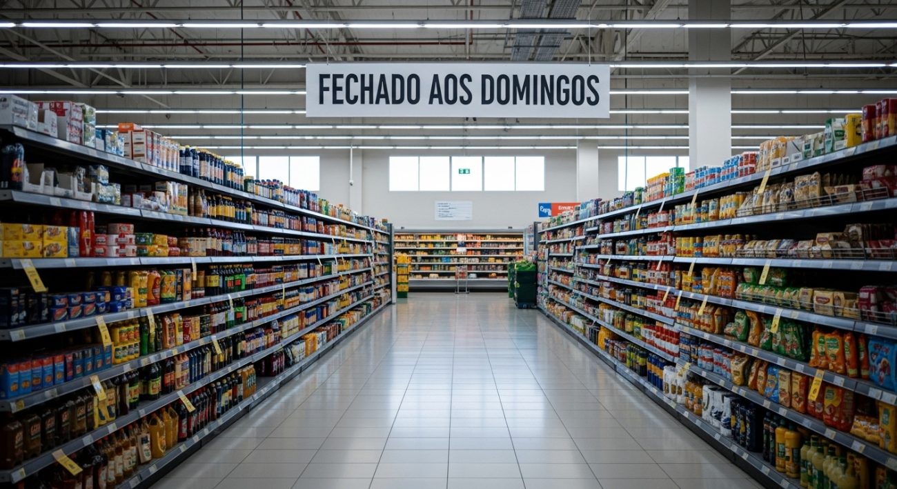Supermercados passam a fechar às 11h aos domingos, em Goiás; entenda medida