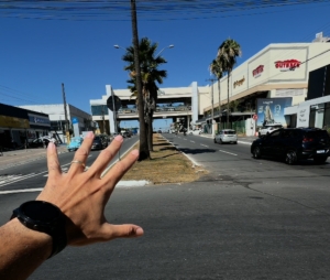 Engenheiro mostra lugar em Goiânia onde dá pra estar em ‘dois locais ao mesmo tempo’