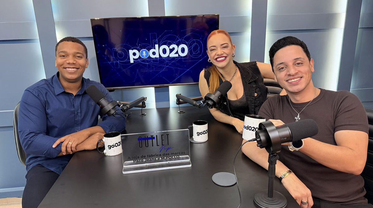 Pod020 recebe a dupla Camila e Thiago pra bate-papo sobre música e carreira; assista no YouTube