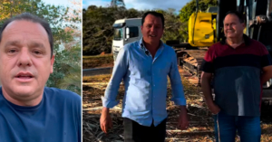 Construção de Lago em Palmelo é barrado após um dia de obras e prefeito reage