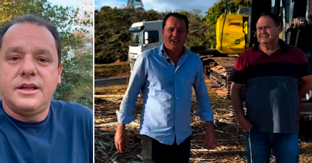Construção de Lago em Palmelo é barrado pelo MP após um dia de obra [vídeo]