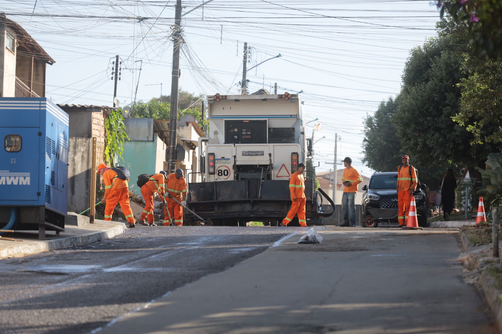 Aparecida de Goiânia revitaliza 353 quilômetros de vias em 167 bairros