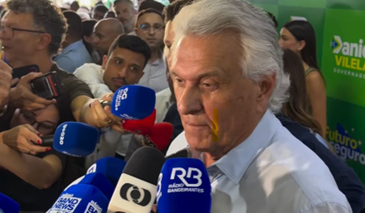 “Goiás é o modelo que deu certo e vamos levar pro Brasil”, diz Caiado